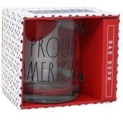 Wholesale - 18oz PROUD AMERICAN GLASS MUG, UPC: 840104993729